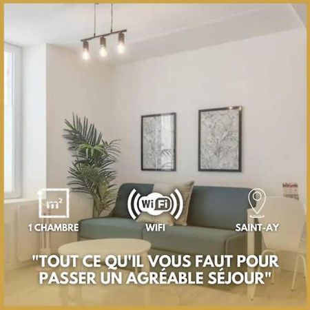 Charme De Loire A St Ay *T2* Lägenhet Saint-Ay Exteriör bild